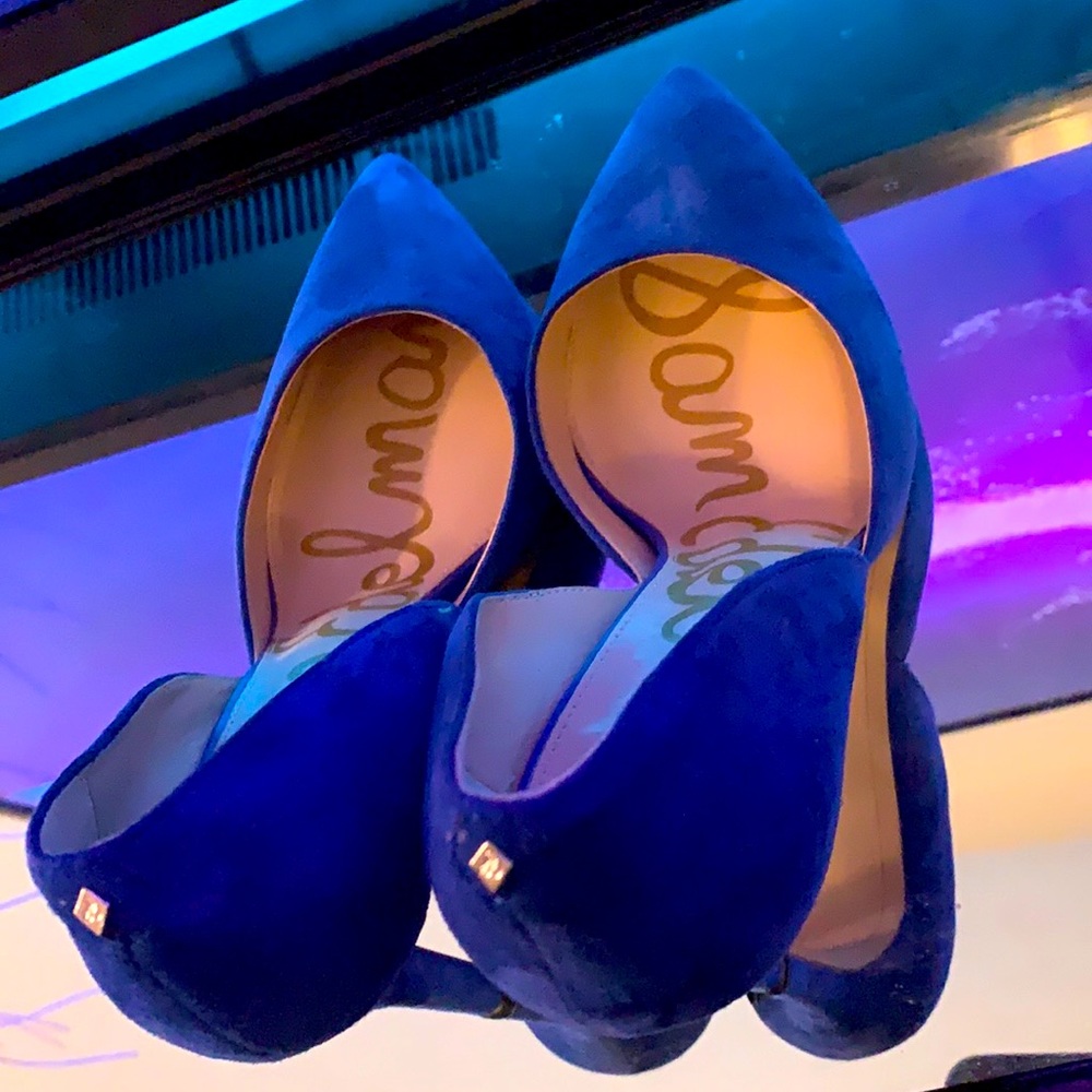 Blue Suede SAM EDELMAN - 8.5